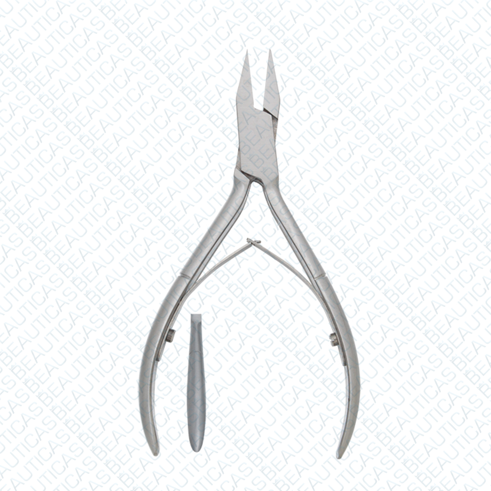 Nail Nippers Box Joint Straight with Double Spring