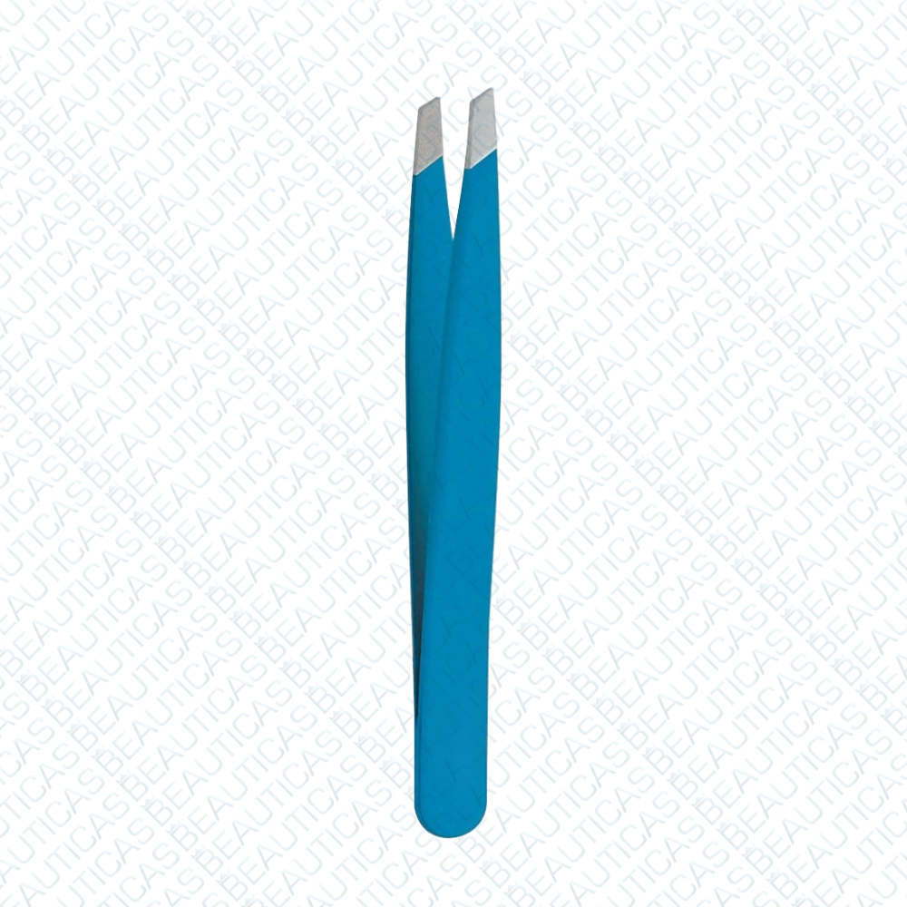 Slanted Tweezers Blue