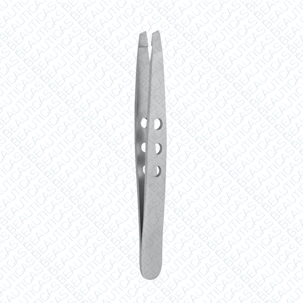 Flat Eyebrow Tweezers Perforated