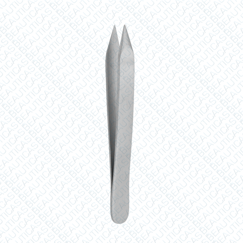 Tweezers with fine point ideal for removal of fine or coarse hairs at the root