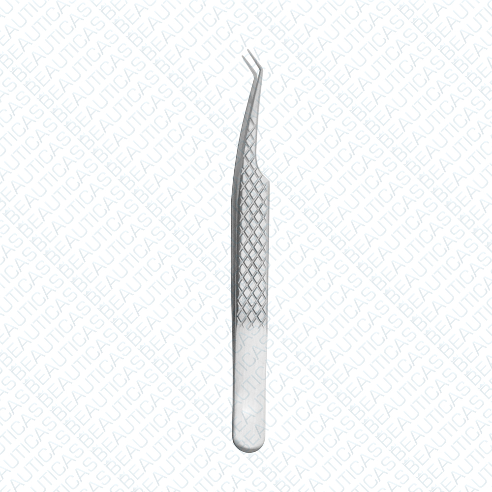 45 Angled Tweezers Diamond Grip