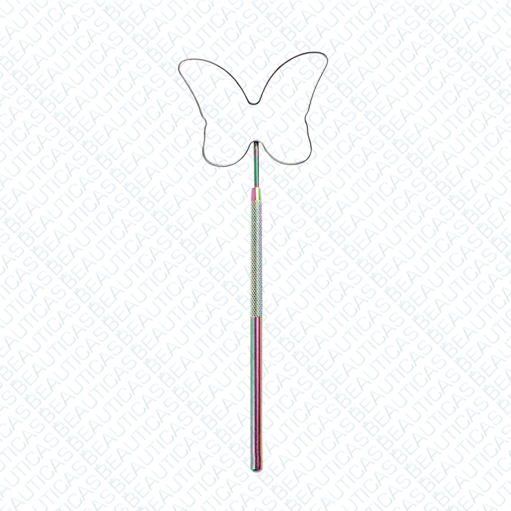 Butterfly Shape Rainbow Finish Lash Mirror