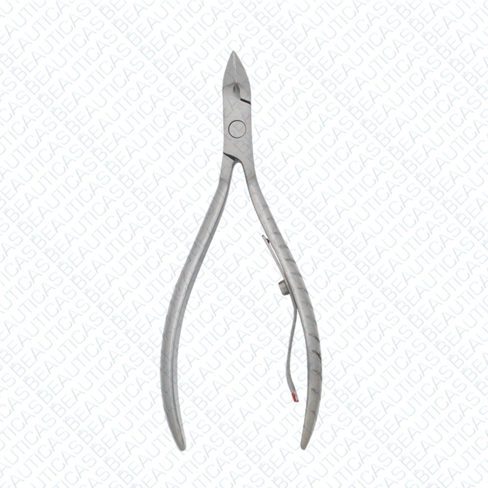 Cuticle Nipper Lap Joint with Single Spring