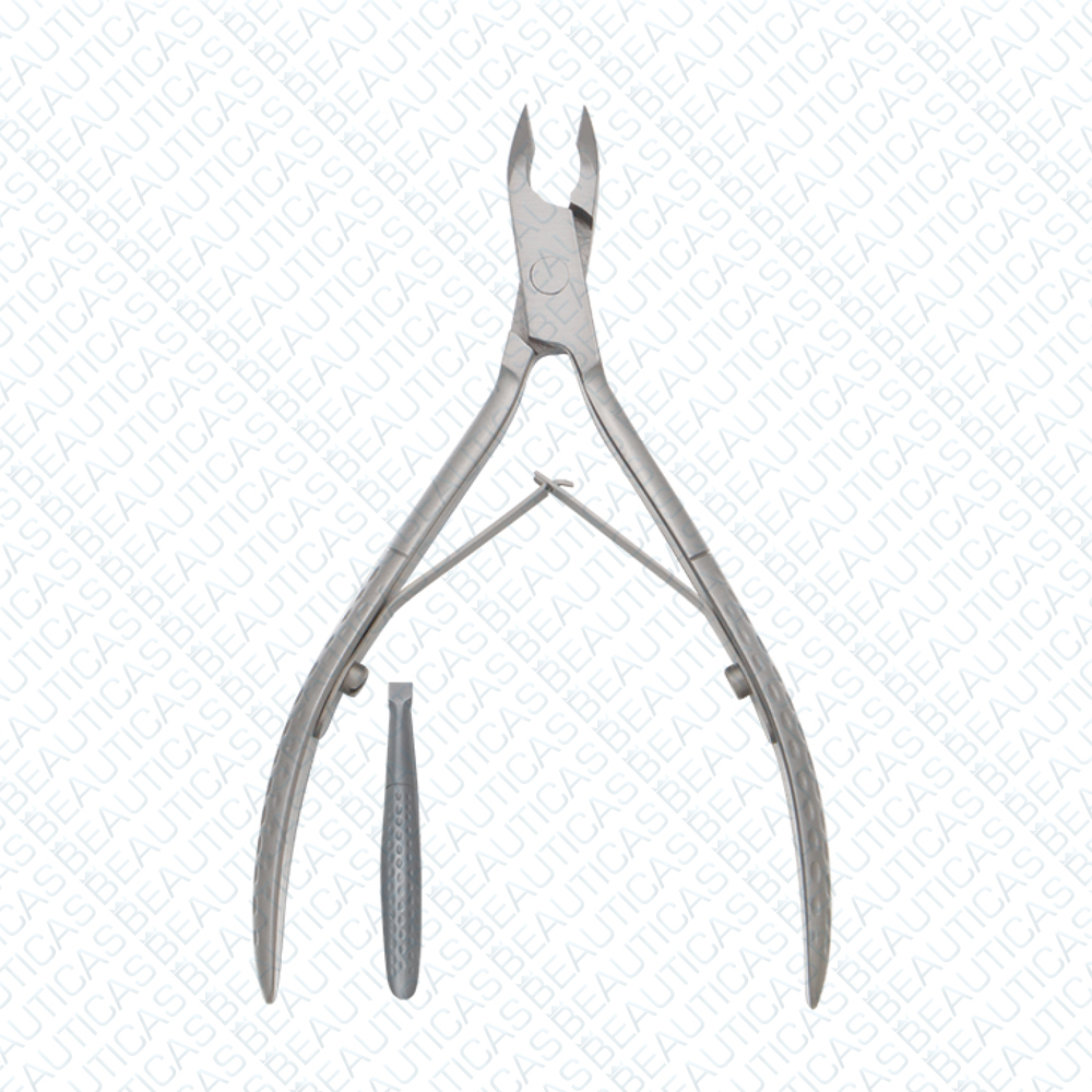 Cuticle Nipper Lap Joint with Double Spring