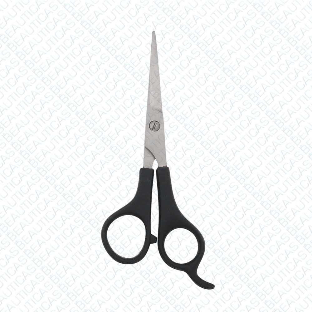 Barber Scissors with plastic handle one blade micro serrated