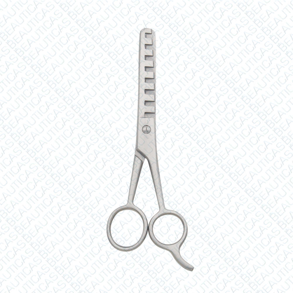 One Sided Texturing Scissors with finger rest